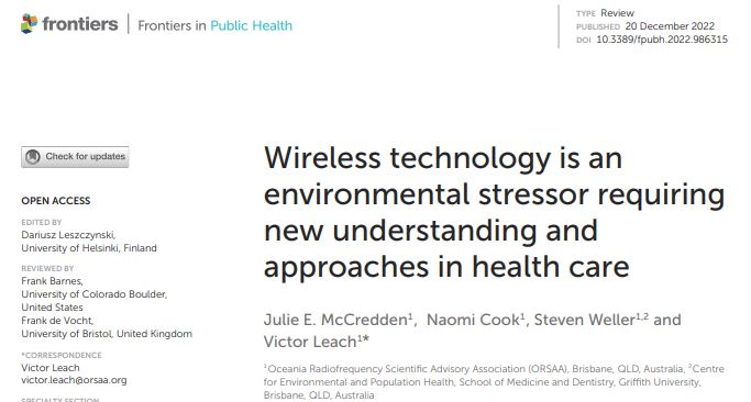 Frontiers wireless tech